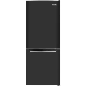 CHiQ 283L Black Bottom Mount Fridge Freezer - NEW CBM280NB3