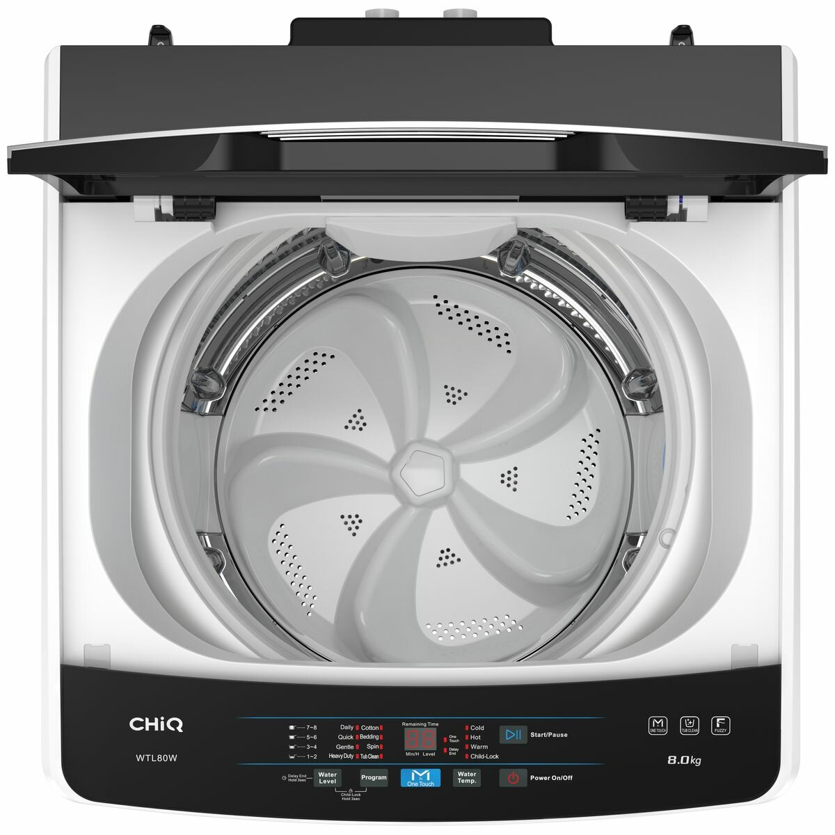 CHiQ 8kg Top Load Washing Machine - NEW WTL80FDW - Image 11