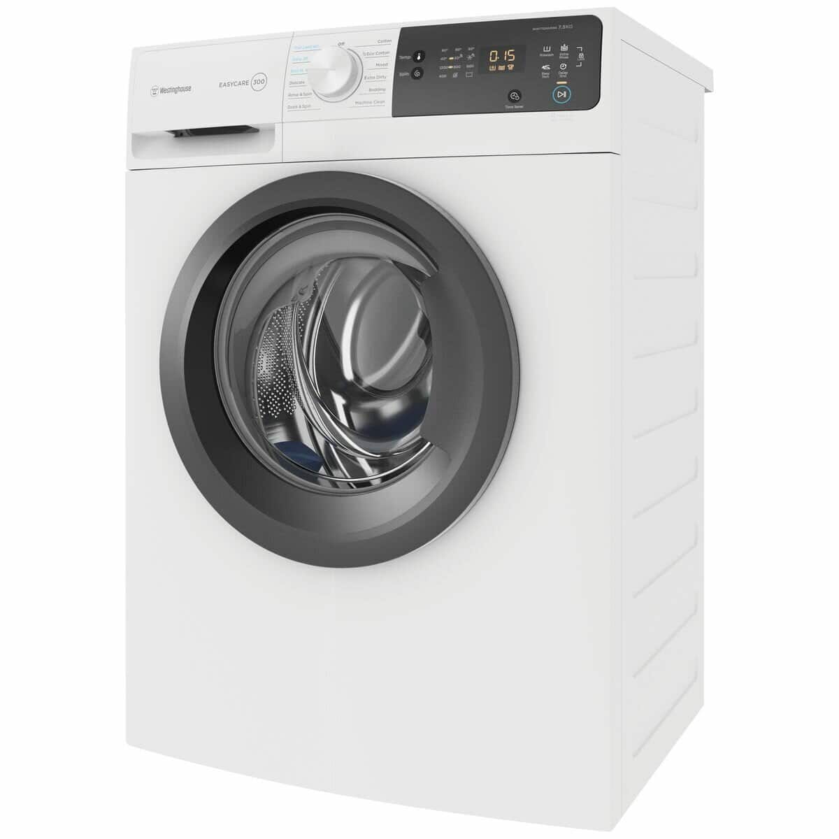 Westinghouse 7.5kg EasyCare 300 series Front load washing machine - Factory Second WWF7524N3WAS - Image 2