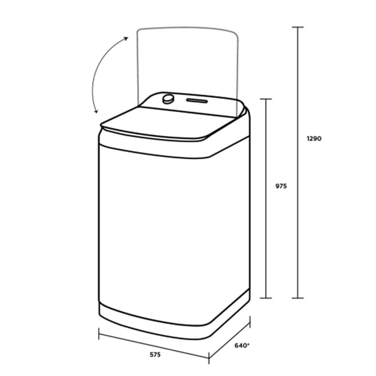 Westinghouse 7kg Top Load Washing Machine - Factory Second WWT7084J5WA - Image 6