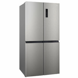 CHiQ 503L Four Door Silver Fridge Freezer - NEW CCD500NS