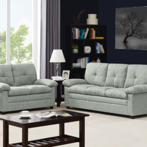 The Bronte 3+2 seat Sofa Package - Middle Grey
