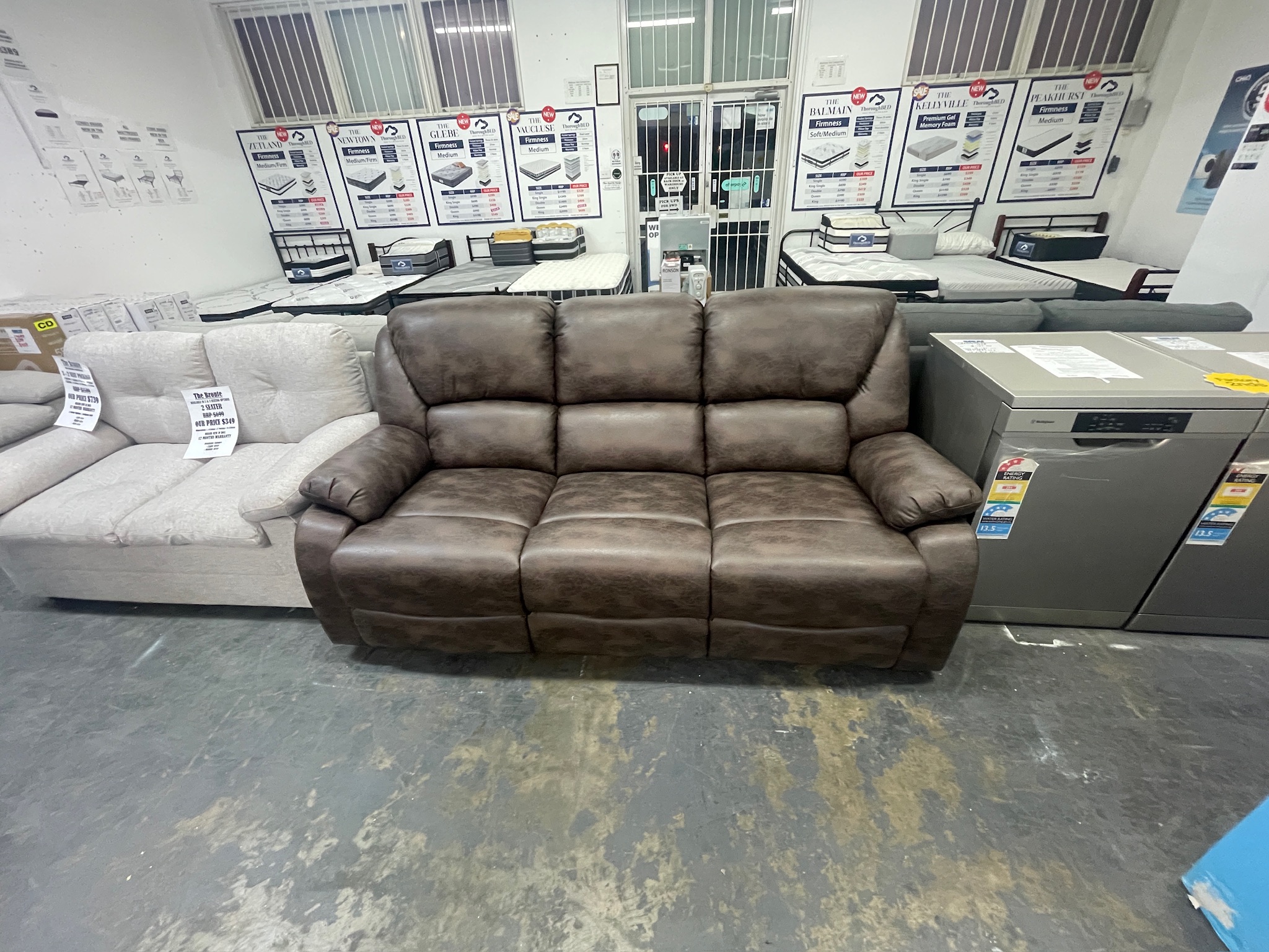 The Parramatta Recliner Sofa - NEW
