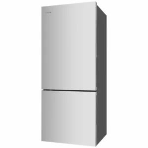 Westinghouse 425L Bottom Mount Fridge Freezer Silver - Factory Second WBE4302AC-L