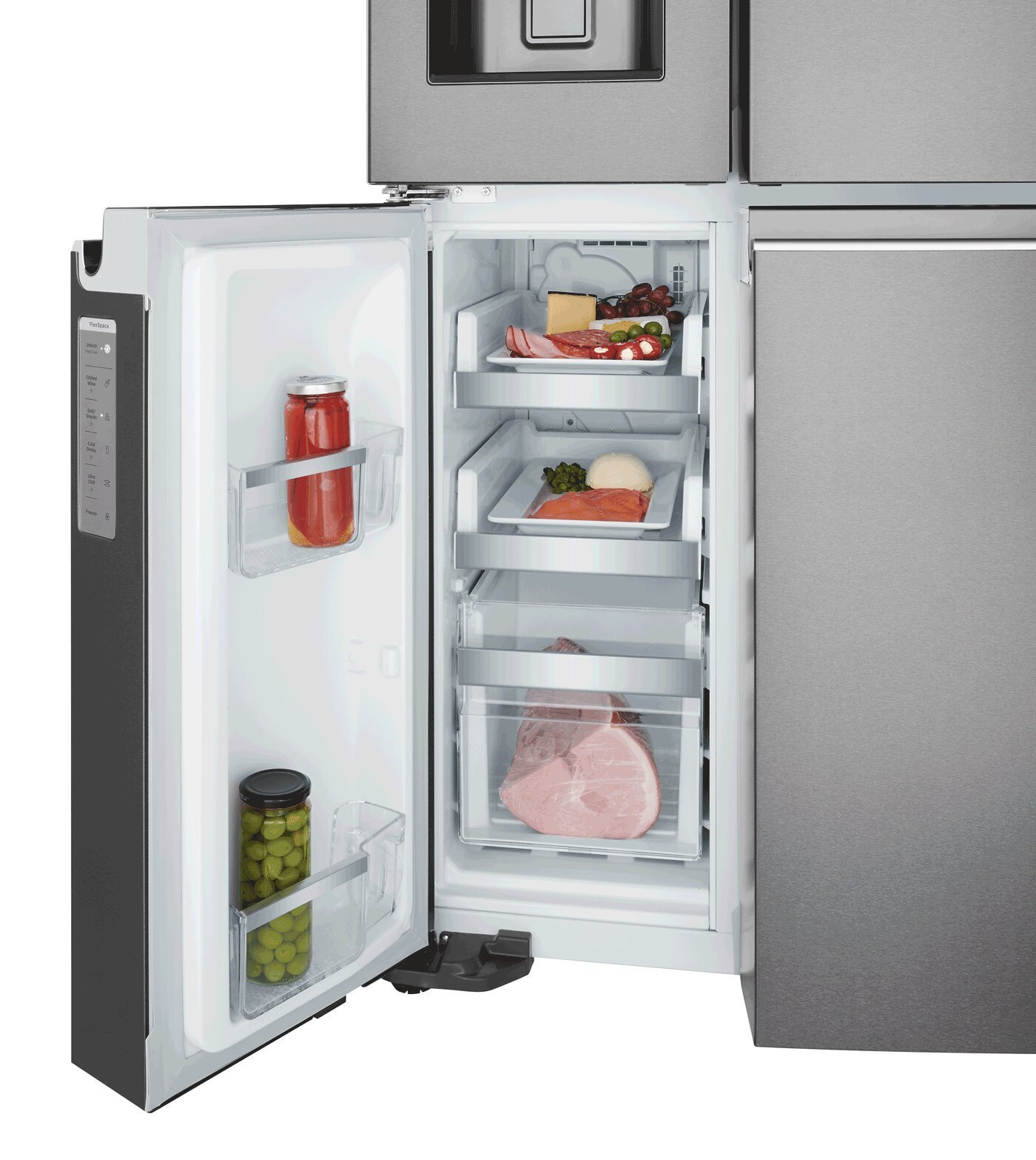 Westinghouse 609L Dark Stainless Steel French Door Frost Free Fridge - Factory Second WQE6870BA - Image 7