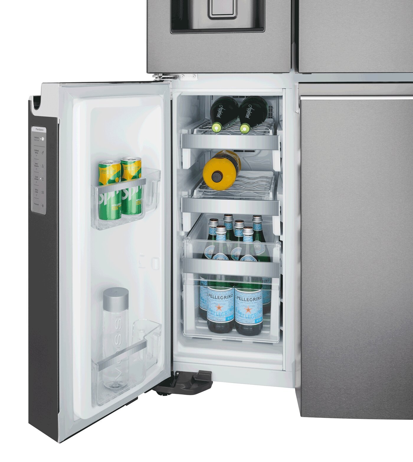 Westinghouse 609L Dark Stainless Steel French Door Frost Free Fridge - Factory Second WQE6870BA - Image 8