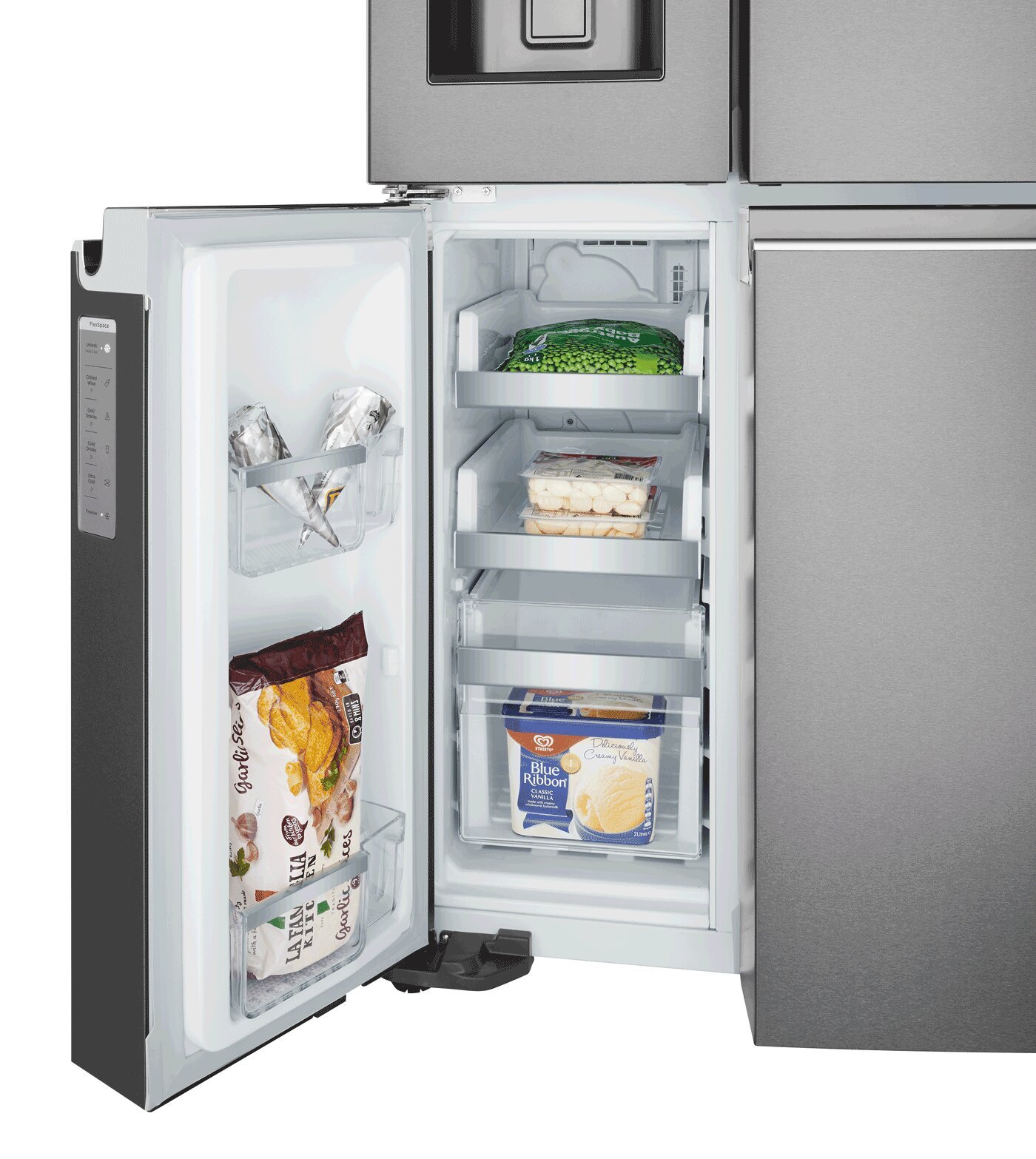 Westinghouse 609L Dark Stainless Steel French Door Frost Free Fridge - Factory Second WQE6870BA - Image 9