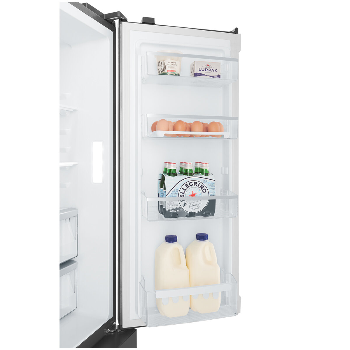 Westinghouse 564L French Quad Door Refrigerator with Water Dispenser Matte Black - Factory Second WQE5660BA - Image 9
