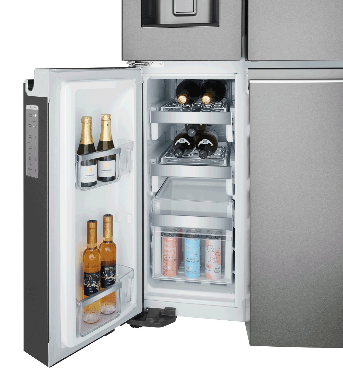 Westinghouse 609L Dark Stainless Steel French Door Frost Free Fridge - Factory Second WQE6870BA - Image 11