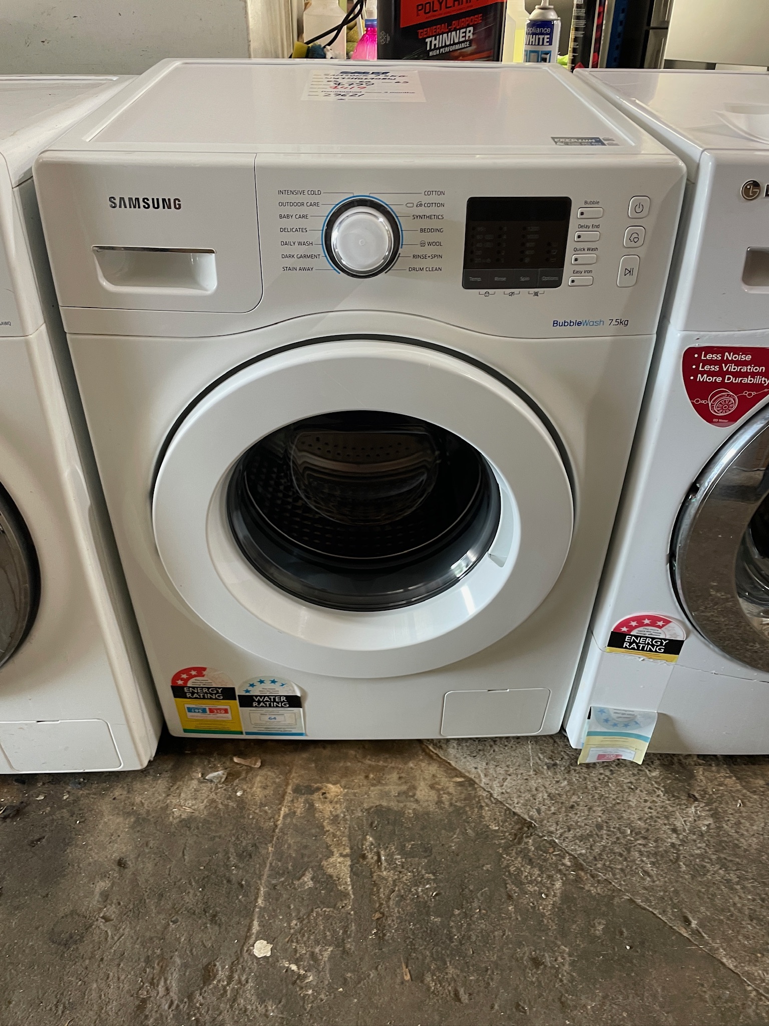 Samsung 7.5kg Front Load Washing Machine - Refurbished 29621