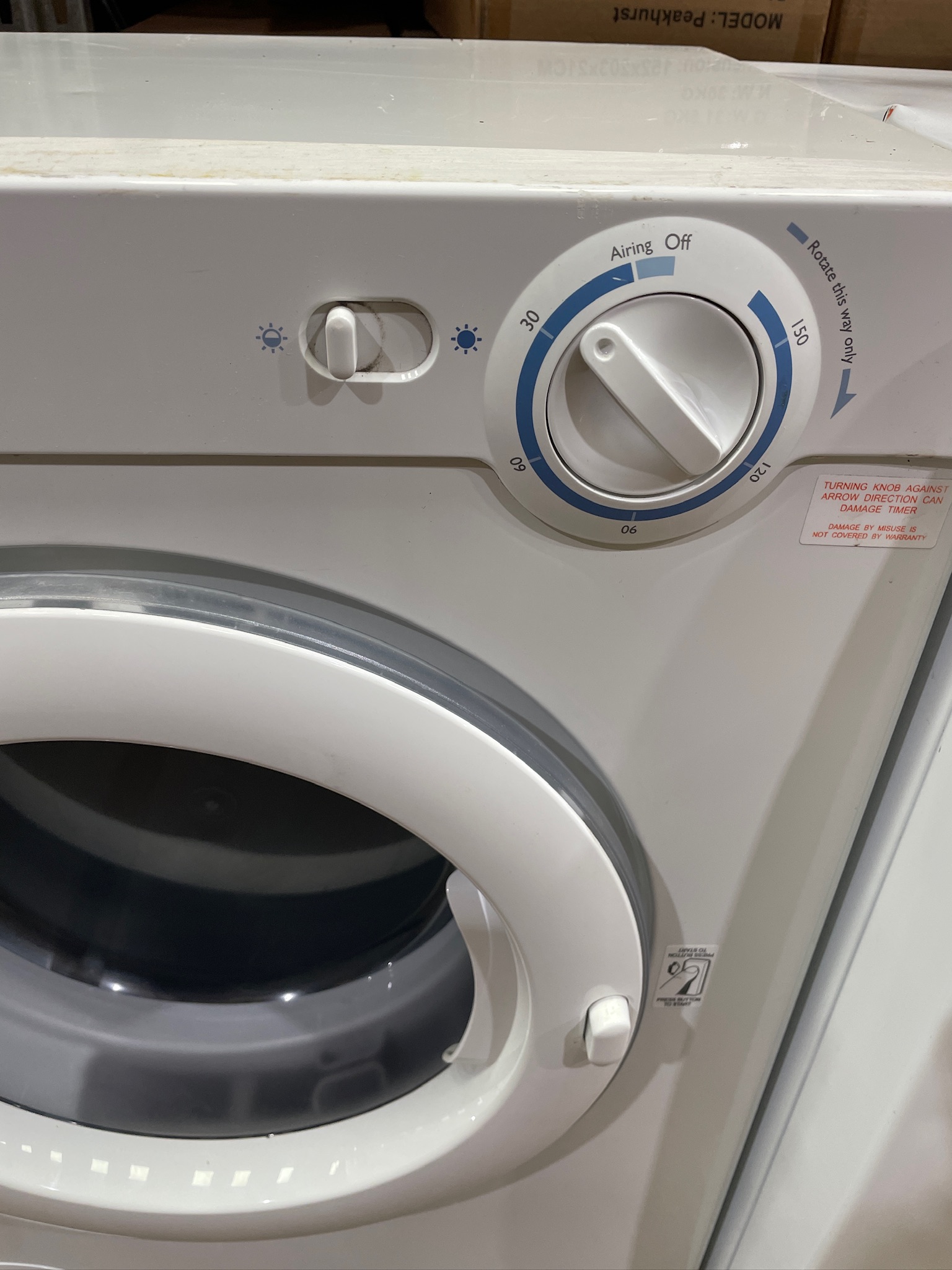 Simpson 4kg Vented Dryer - Refurbished 29814 - Image 2