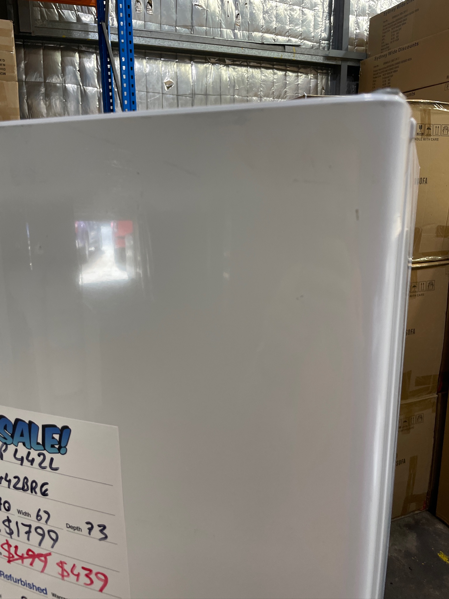 Fisher & Paykel 442L White Bottom Mount Fridge Freezer - Refurbished 30458 - Image 10