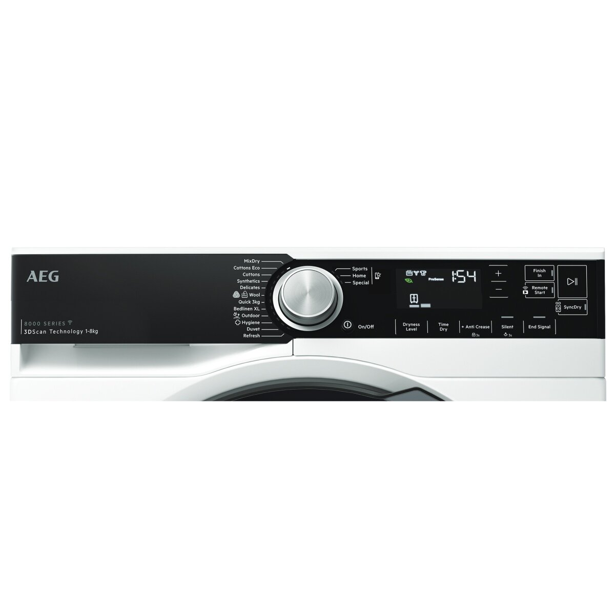 AEG 8kg 8000 Series Heat Pump Dryer With 3D Scan - Factory Second T858M6OBC - Image 3