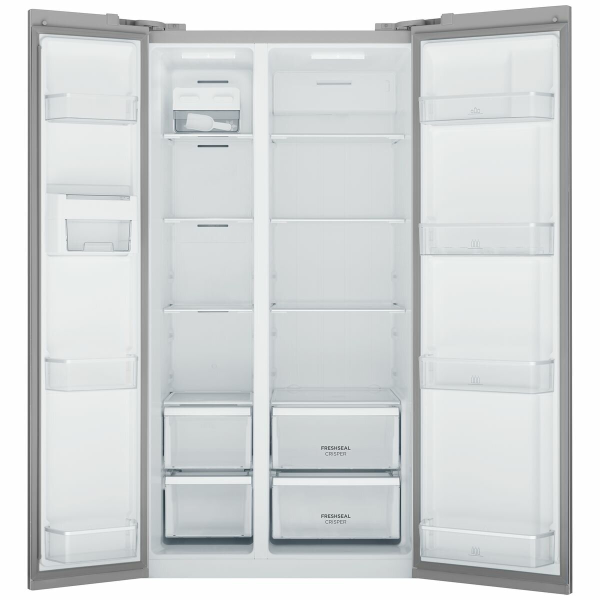 Westinghouse 624L Side by Side Silver Fridge Freezer - Factory Second WSE6630SA - Image 3