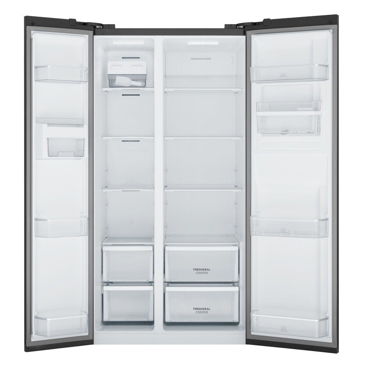 Westinghouse 619L Side by Side Black Fridge Freezer - Factory Second WSE6640BA - Image 3