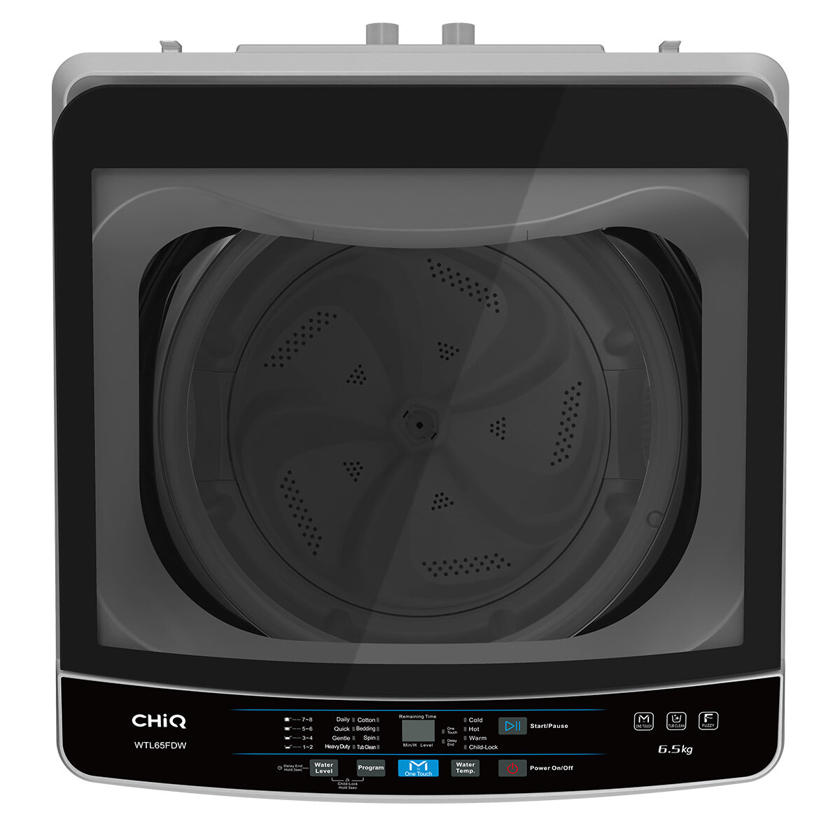 CHiQ 6.5kg Top Load Washing Machine - NEW WTL65FDW - Image 3