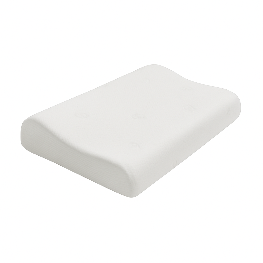 Contoured Natural Latex Pillow – Breathable & Soft Support - Image 2