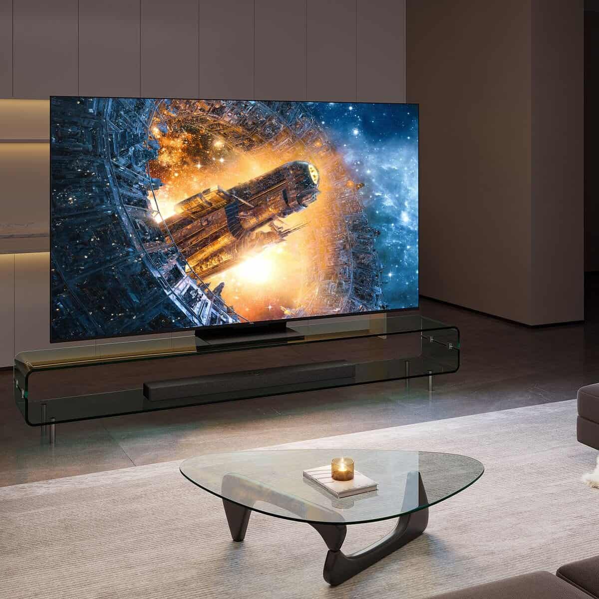 TCL 50 Inch C845 4K UHD Mini-LED QLED Smart Google TV – Carton Damaged 50C845 – 1 year Warranty - Image 3