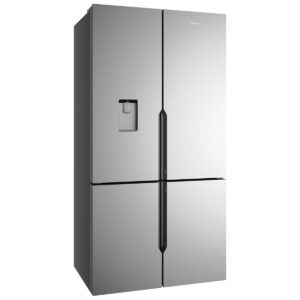 Westinghouse 564L French Quad Door Refrigerator with Water Dispenser Stainless Steel - Factory Second WQE5660SA
