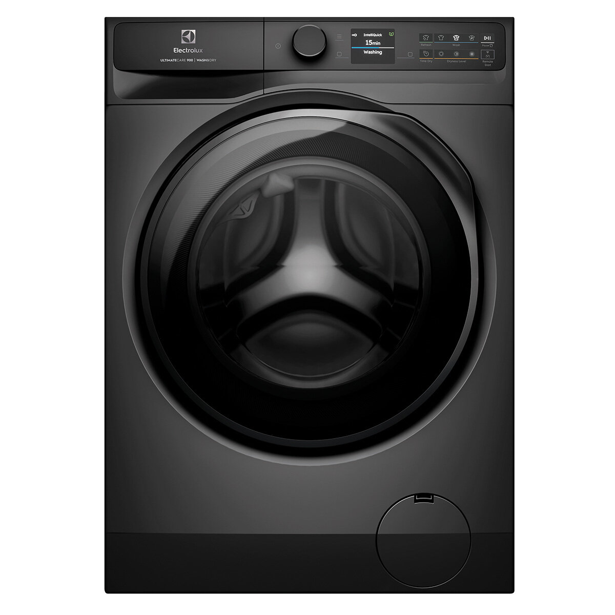 Electrolux 12kg/8kg 900 Series Dark Onyx Washer Dryer Combo - Factory Second EWW1242R9SCS - Image 2