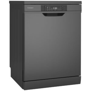 Westinghouse 60cm Dark Stainless Steel Auto Door Dishwasher - Factory Second WSF6608KXB
