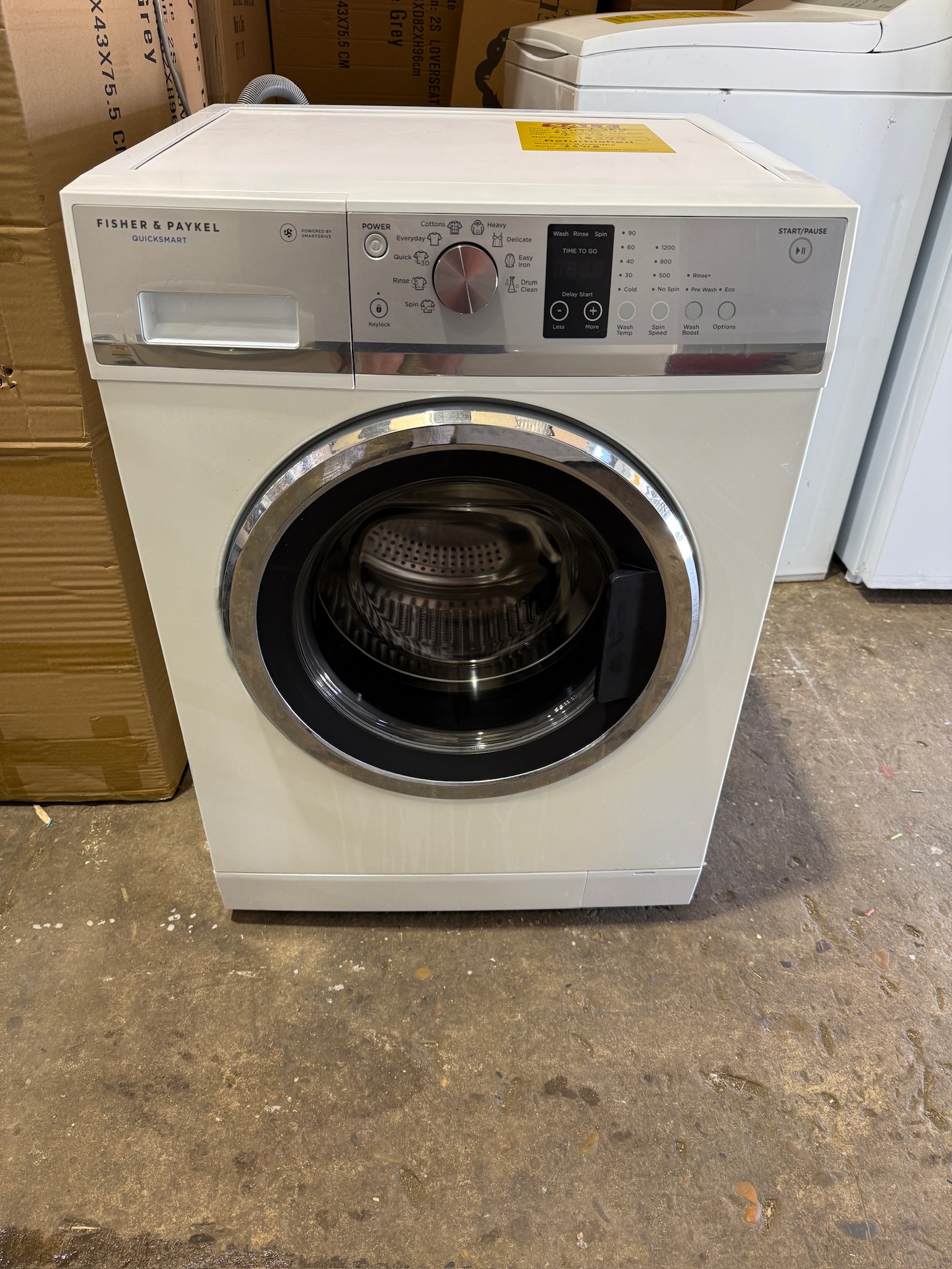 Fisher & Paykel 7.5kg Front Load Washing Machine - Refurbished 35418