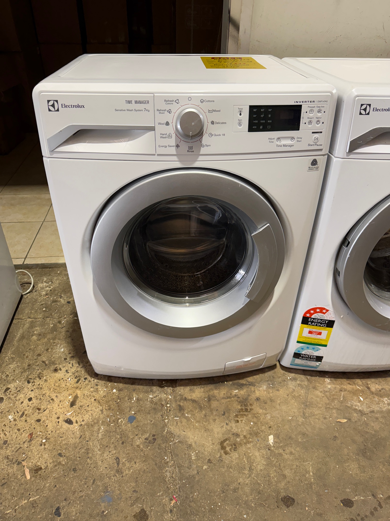 Electrolux 7kg Front Load Washing Machine - Refurbished 35317