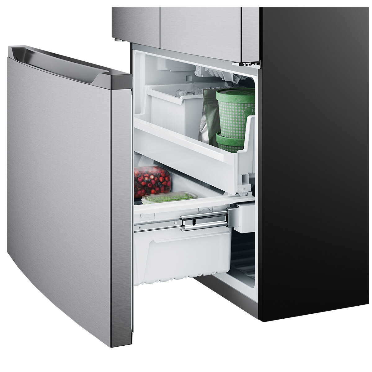 Westinghouse 565L French Door Refrigerator with In-Door Water Dispenser and Automatic Ice Maker Stainless Look - Factory Second WHE5650SD - Image 6