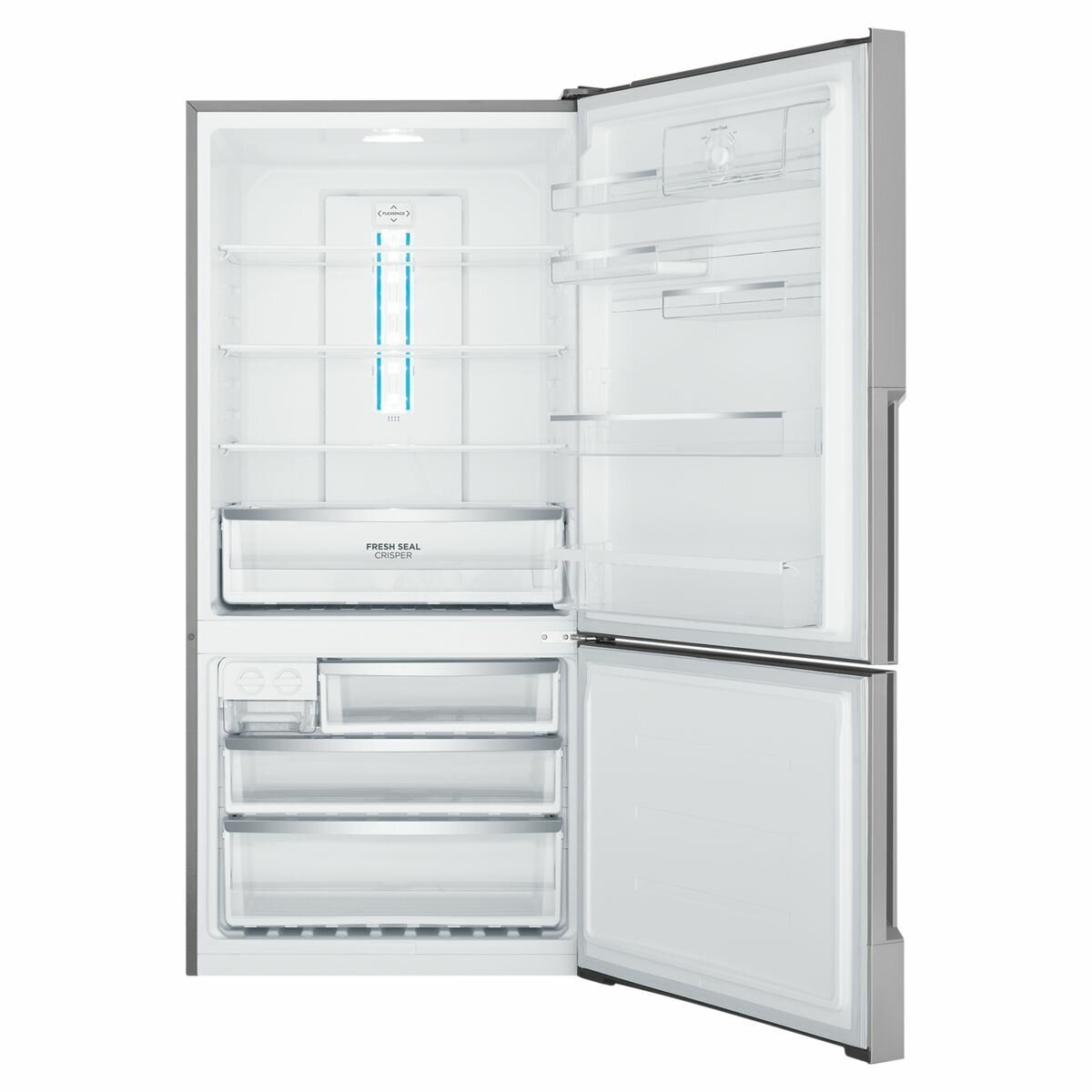 Westinghouse 496L Bottom Mount Frost Free Stainless Steel Fridge - Factory Second WBE5300SC-R - Image 2