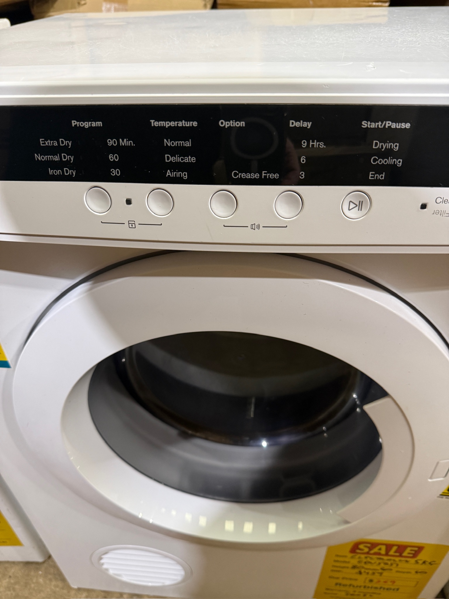 Electrolux 5kg Vented Dryer - Refurbished 36036 - Image 2