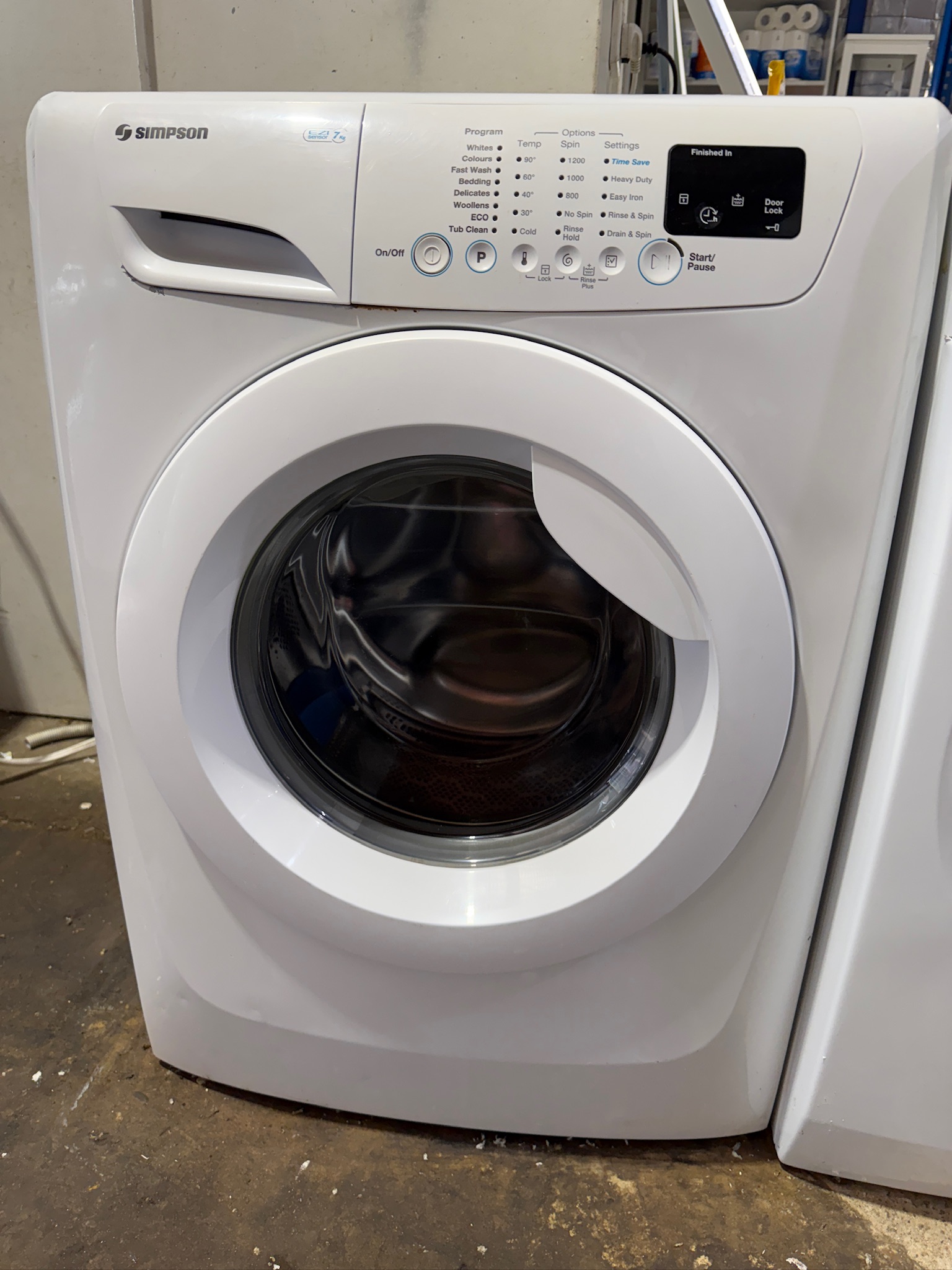 Simpson 7kg Front Load Washing Machine - Refurbished 36024