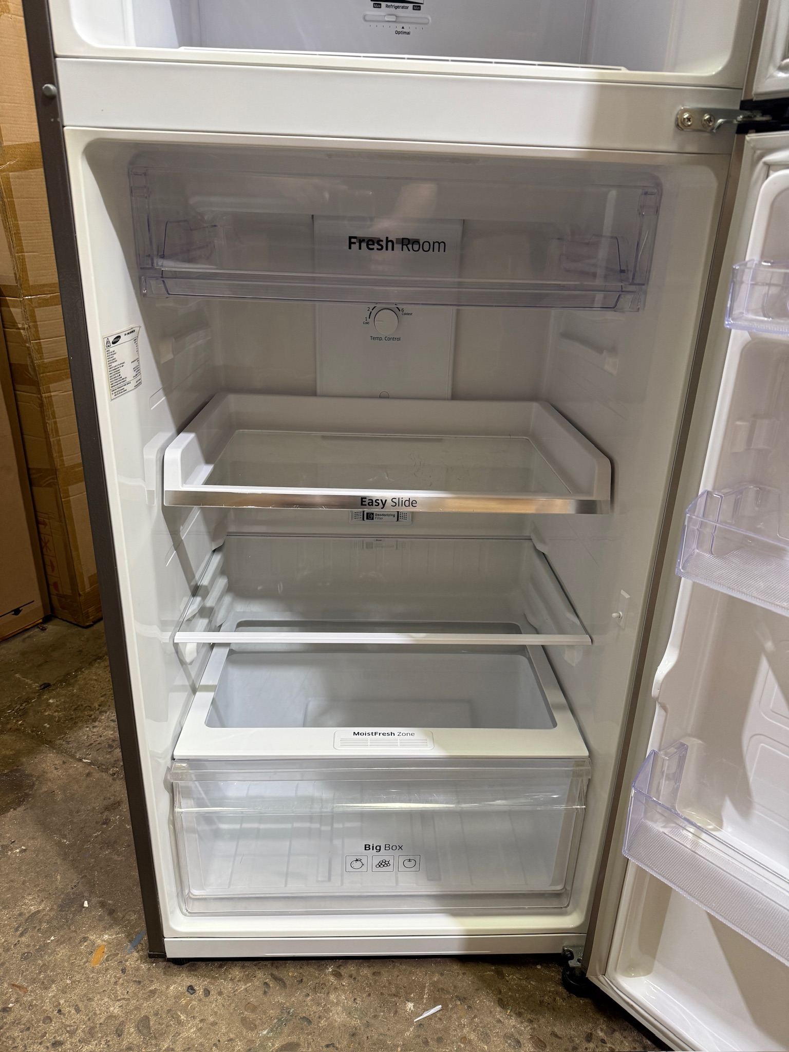 Samsung 393L Silver Top Mount Fridge Freezer - Refurbished 35942 - Image 3