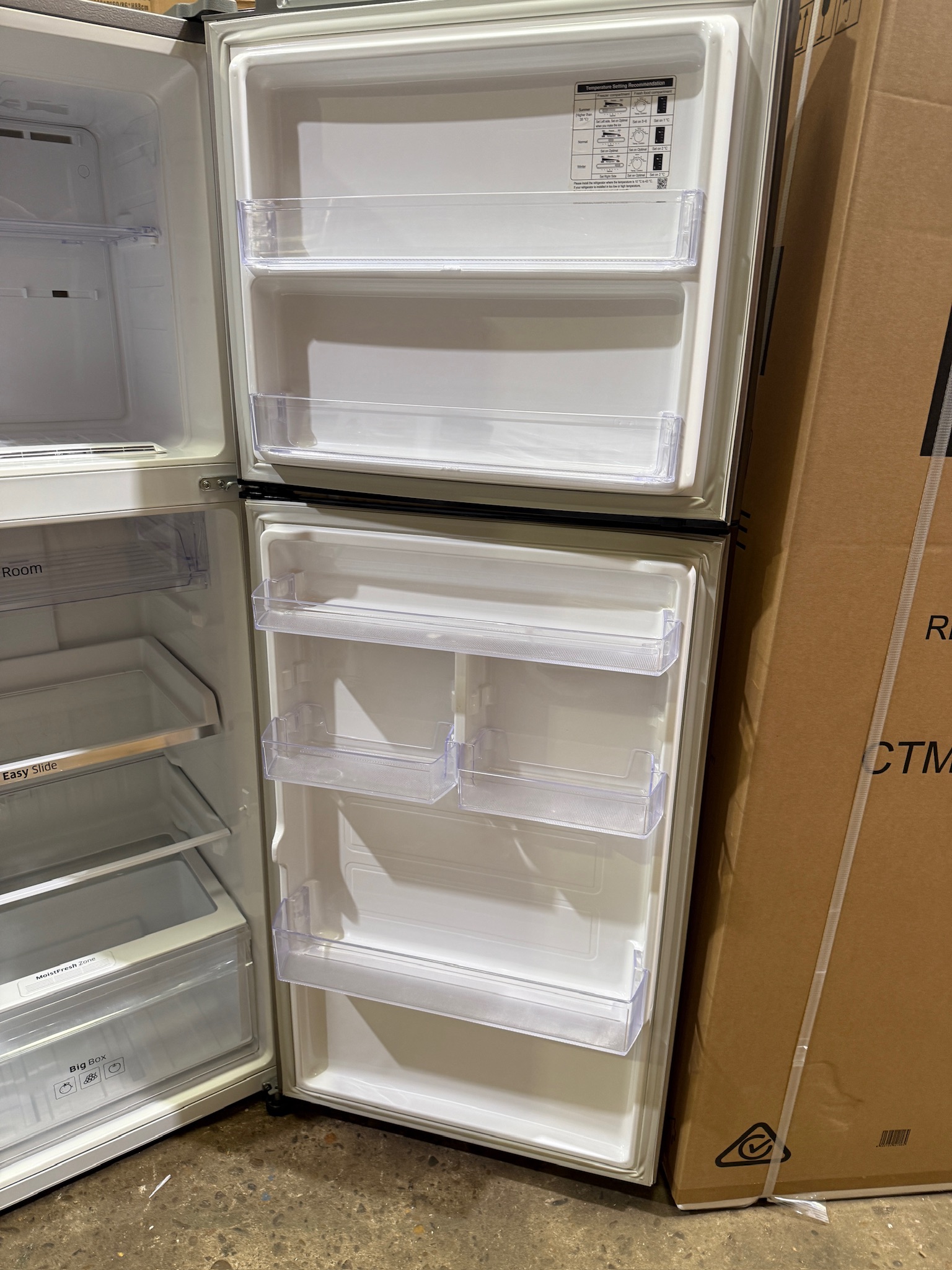 Samsung 393L Silver Top Mount Fridge Freezer - Refurbished 35942 - Image 4