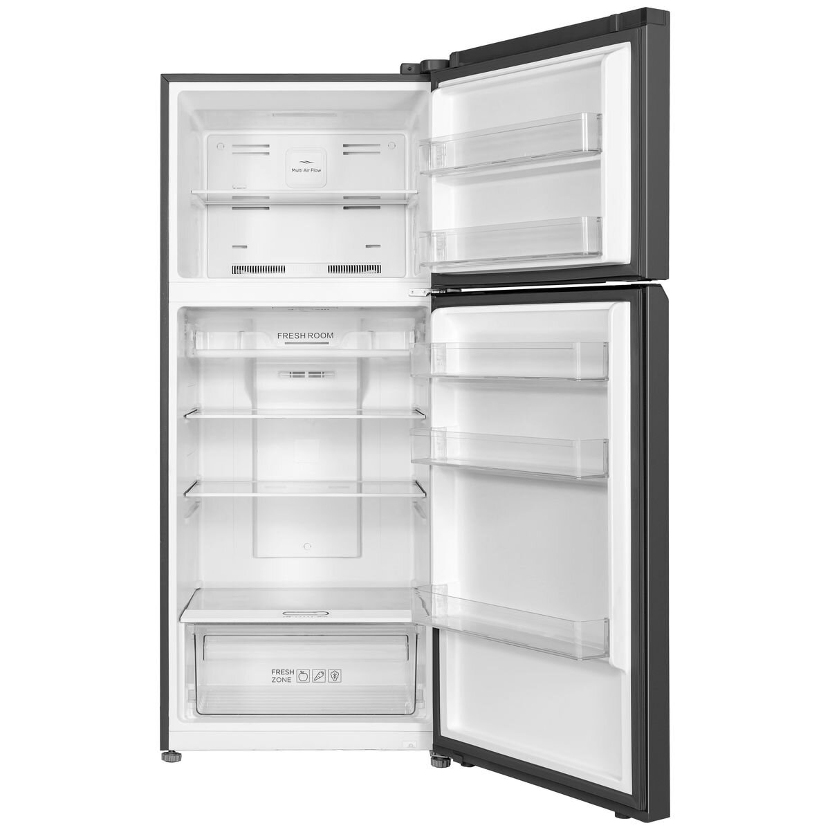 TCL 420L Top Mount Grey Fridge Freezer - Carton Damaged TRF491TG - Image 2
