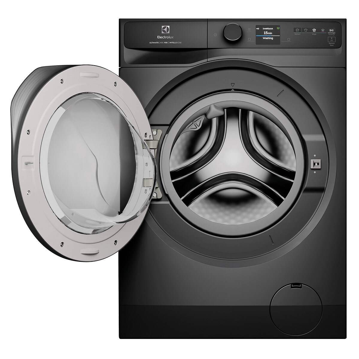 Electrolux 900 Series 12kg IntelliDose Front Load Washing Machine Dark Onyx - Factory Second EWF1242R9SC - Image 3