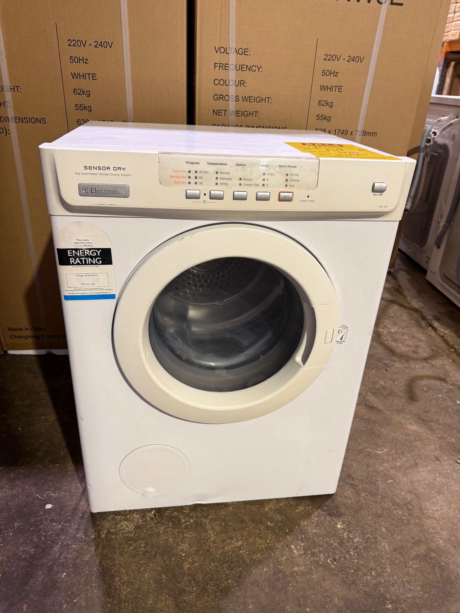 Electrolux 5kg Vented Dryer - Refurbished 36457