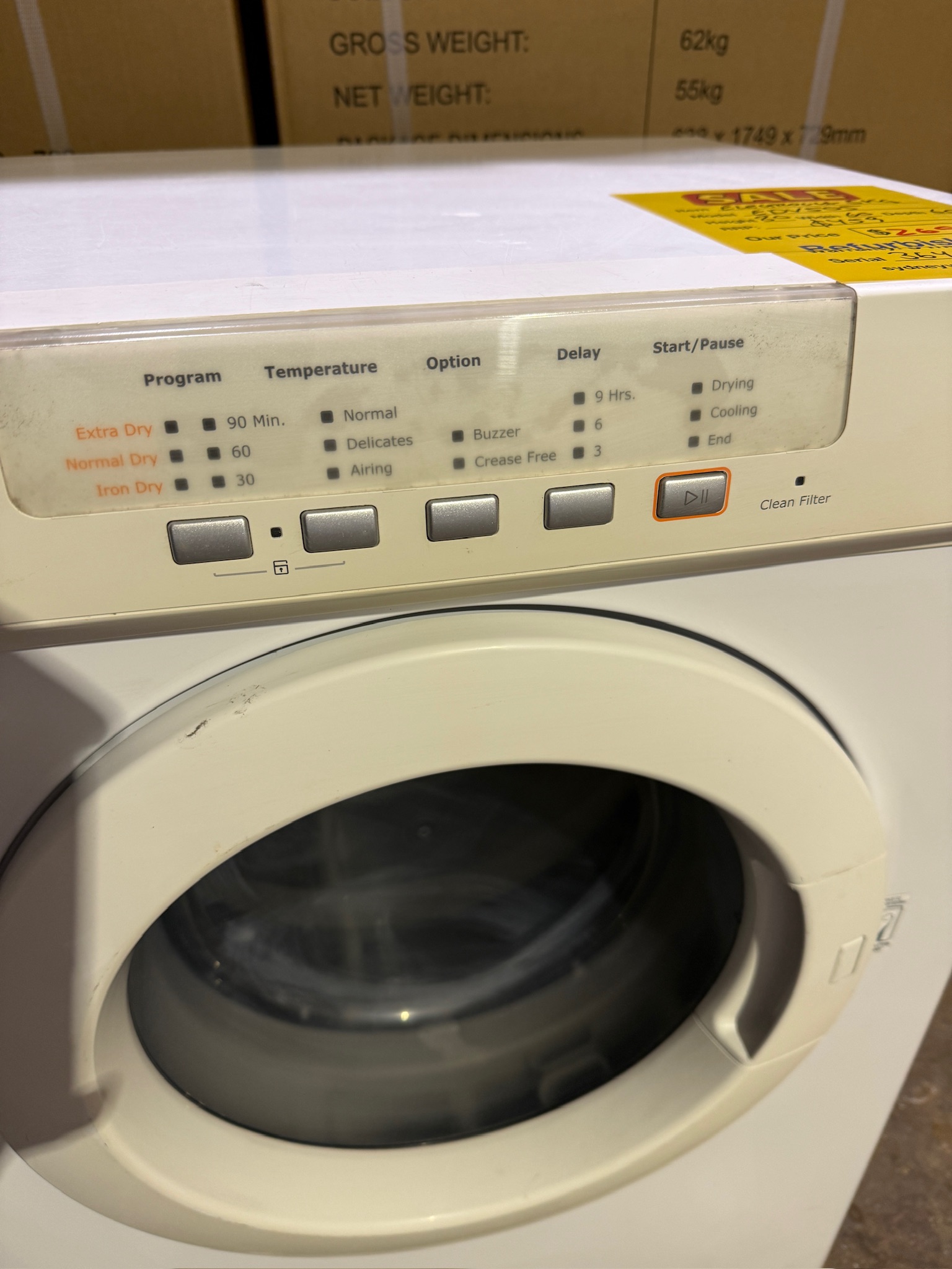 Electrolux 5kg Vented Dryer - Refurbished 36457 - Image 2