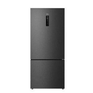 TCL 416L Bottom Mount Black Inox Fridge Freezer - Carton Damaged TRF445BB