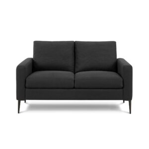 The Mona 2 seat Sofa - Black
