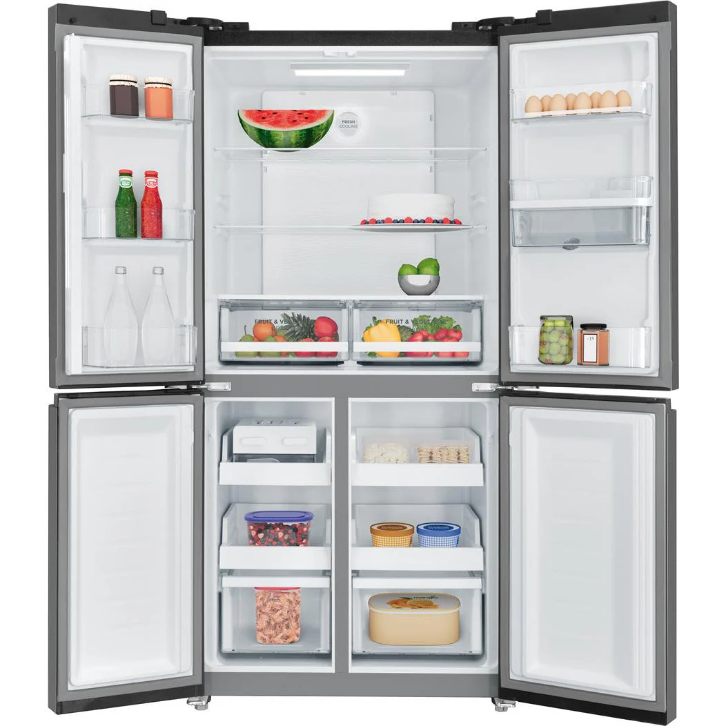 Westinghouse 492L French Door Fridge with Non-Plumbed Water Dispenser Charcoal Matte Black - Factory Second WQE4960BA - Image 3