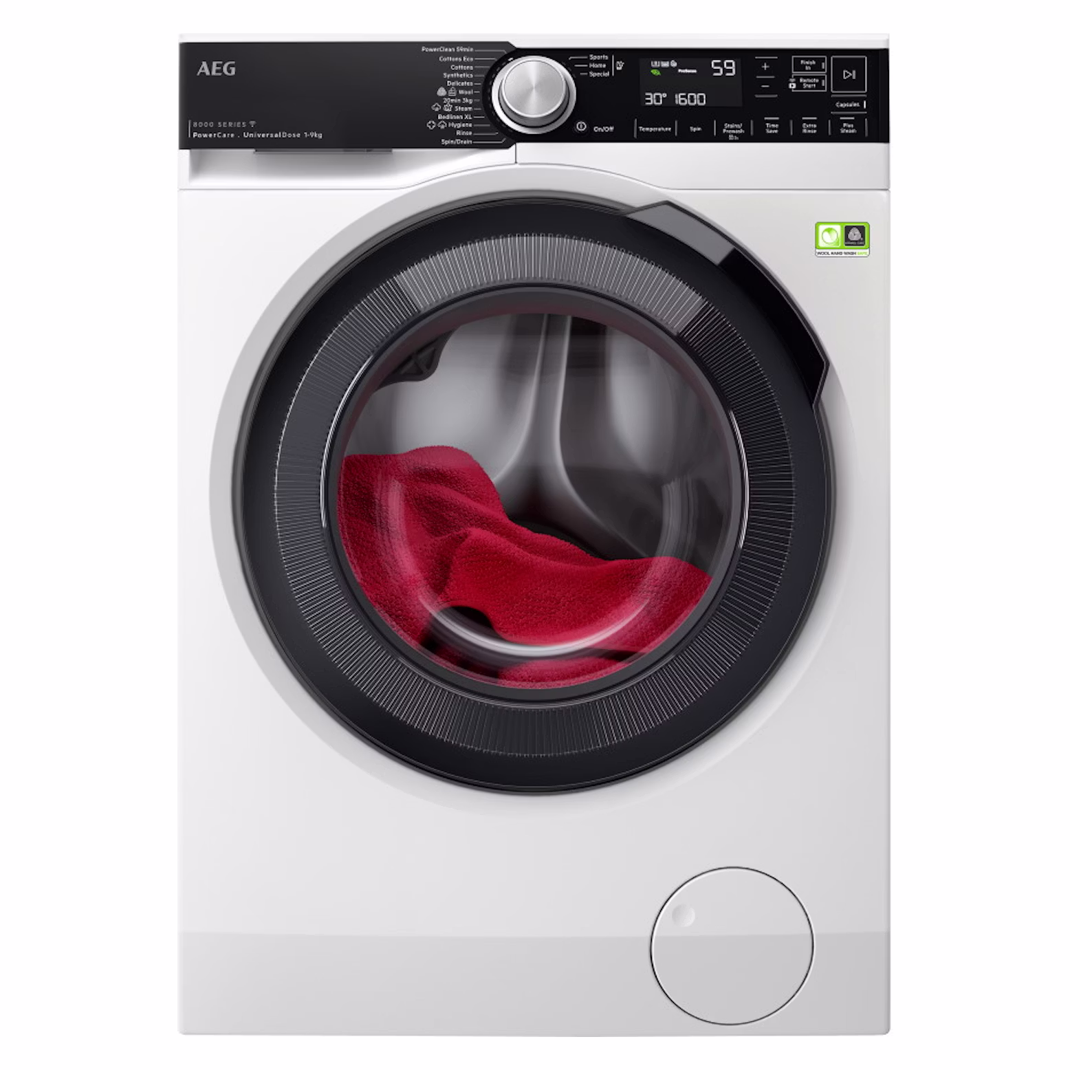 AEG 9kg 8000 Series UniversalDose Front Load Washing Machine - Factory Second LF8594O8O