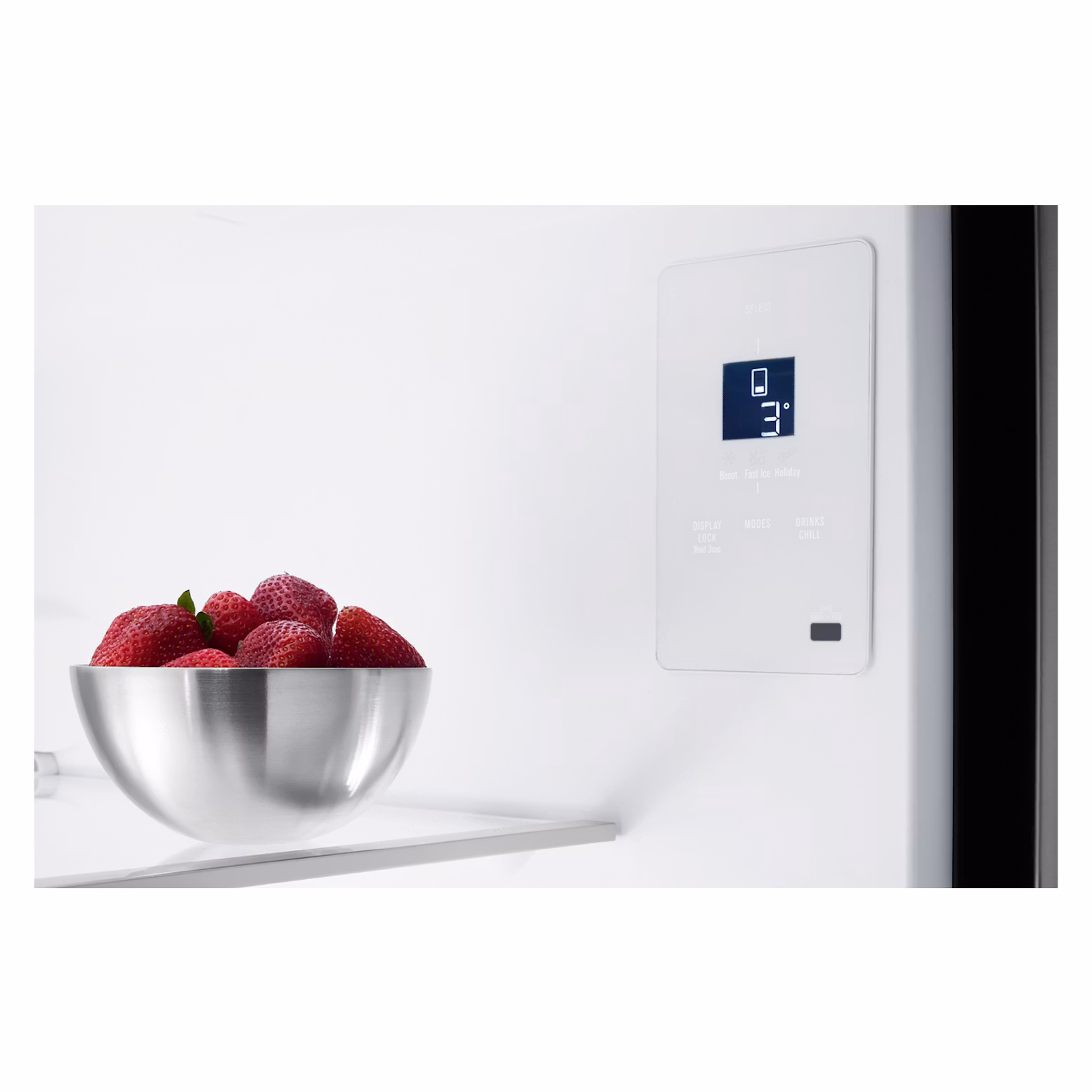 Electrolux 496L Ultimate Taste 500 Bottom Mount Refrigerator Left Hinged Matte Black - Factory Second EBE5007BD-L - Image 5