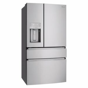 Westinghouse 609L French Door Fridge Stainless Steel with Ice and Water Dispenser - Factory Second WHE6170SB
