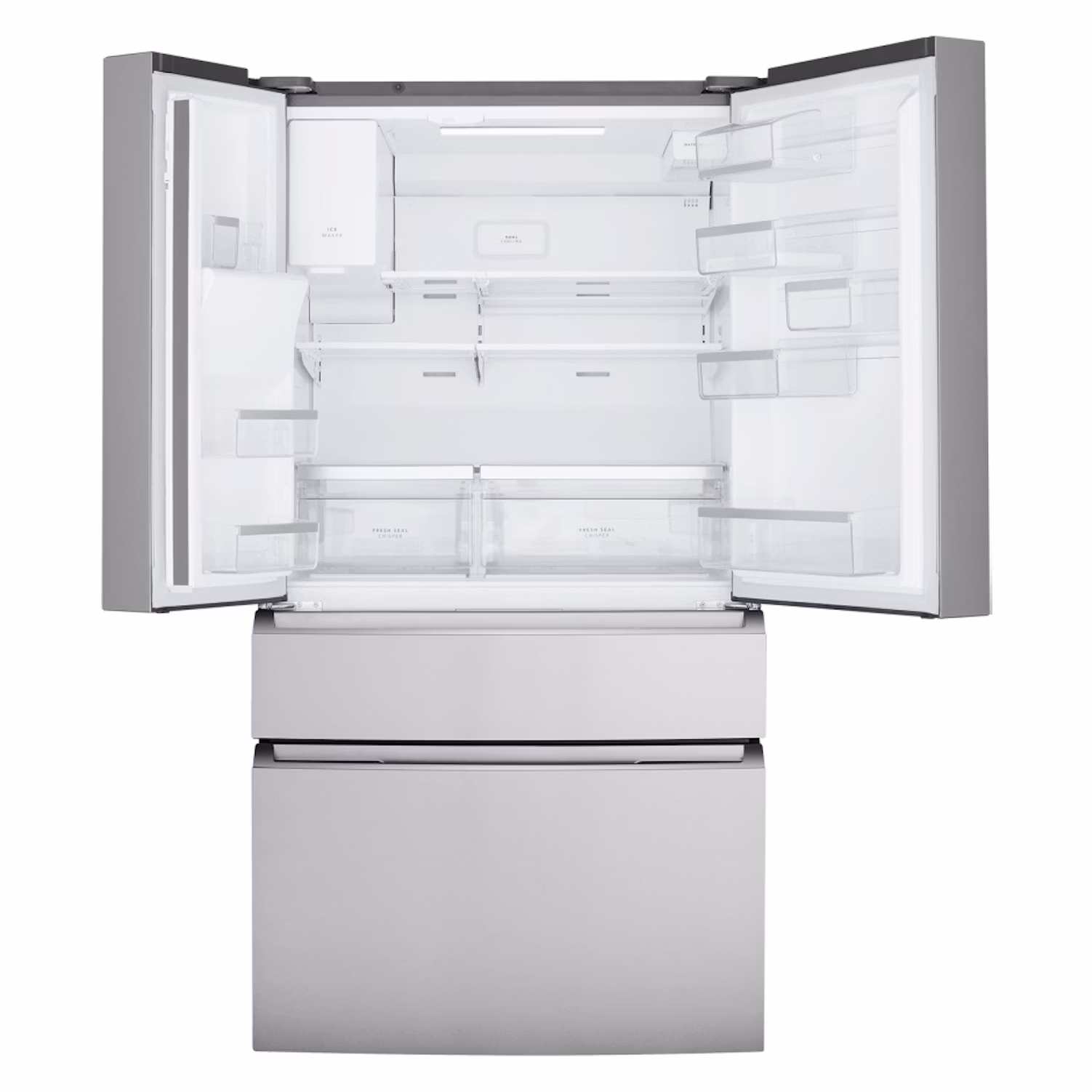 Westinghouse 609L French Door Fridge Stainless Steel with Ice and Water Dispenser - Factory Second WHE6170SB - Image 3