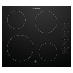 Westinghouse 60cm 4 Zone Ceramic Cooktop - Factory Second WHC642BE