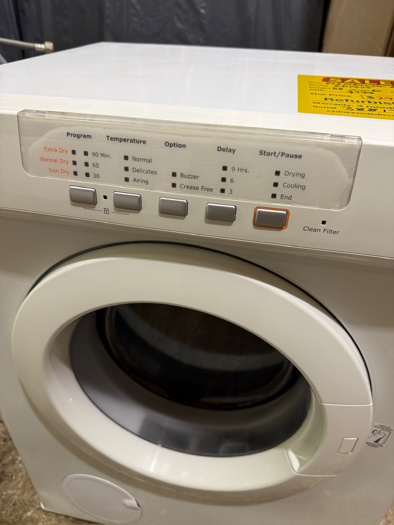 Electrolux 6kg Vented Dryer - Refurbished 38817 - Image 2