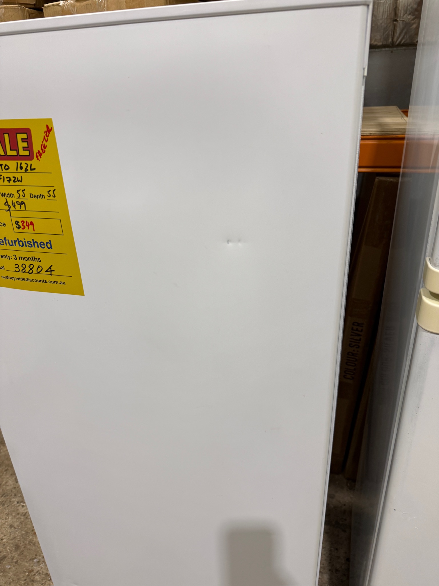 Inalto 162L White Upright Freezer - Refurbished 38804 - Image 5