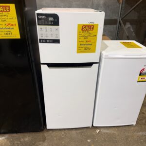 CHiQ 118L White Two Door Bar Fridge - Refurbished 38808