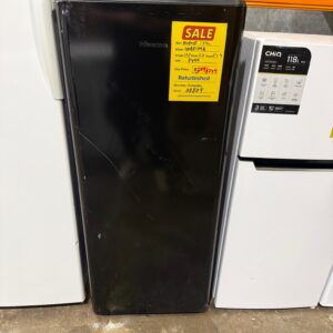 Hisense 179L Black Single Door Tall Bar Fridge - Refurbished 38809