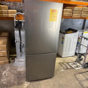 LG 420L Silver Bottom Mount Fridge Freezer - Refurbished 0000-1